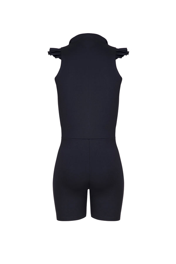 Port De Bras Mila Biker Suit Black