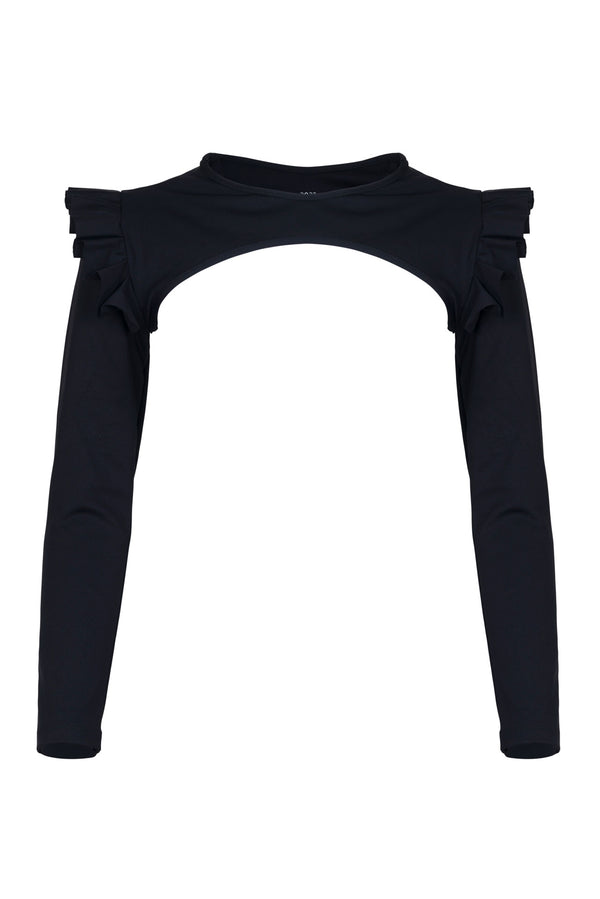Port De Bras Shoulder Round Black