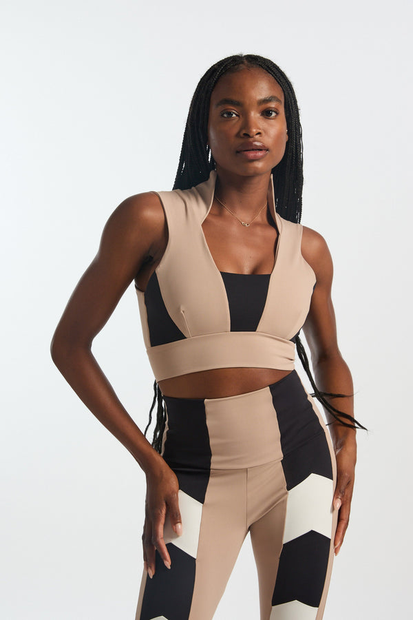 port de bras Sidney Top Shake / Black