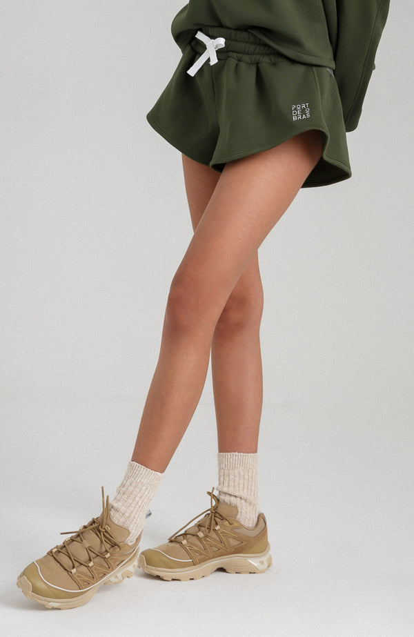 Port De Bras Sofia Shorts Military Green