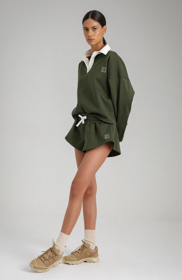 port de bras Sofia Shorts Military Green