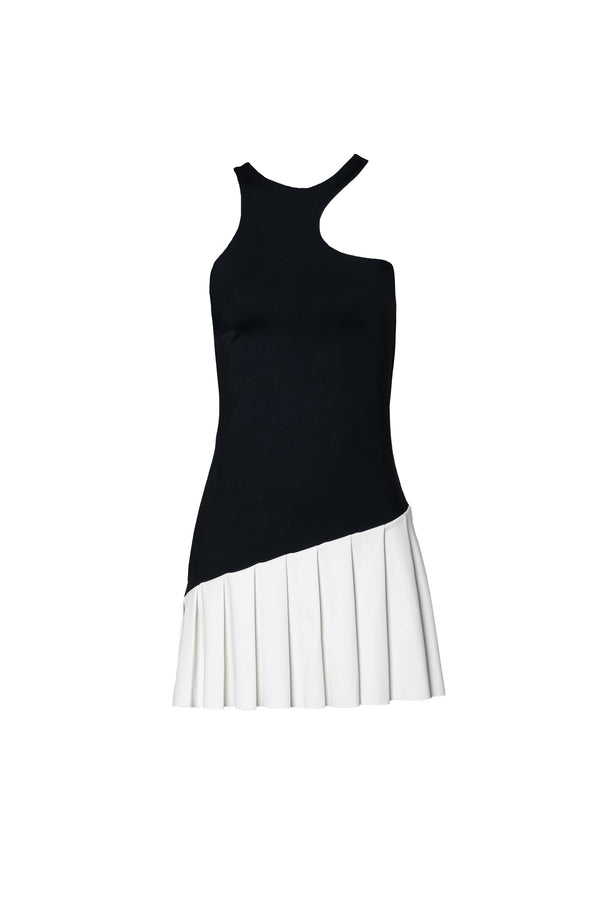Port De Bras Swan Dress Black / Chantilly