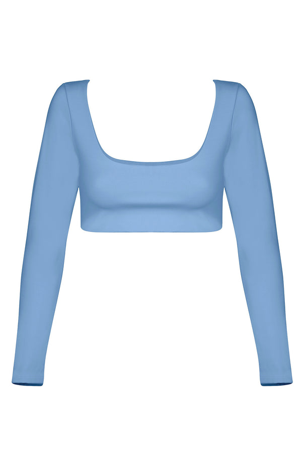 Port De Bras Tulip Top Light Blue