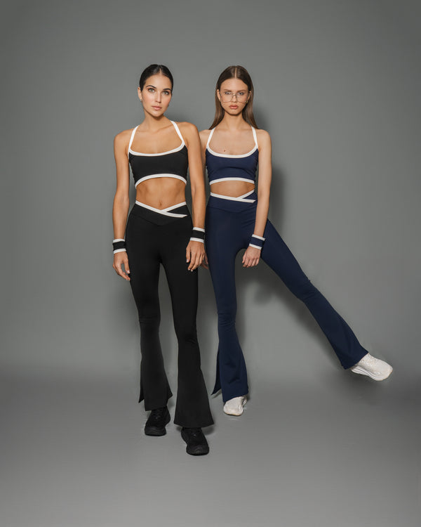 Port De Bras Vera Legging Black / Chantilly