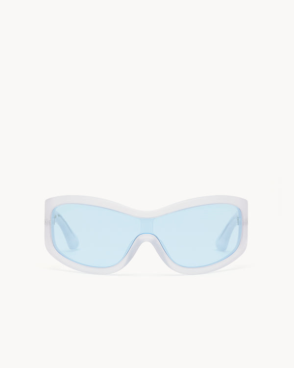 port tanger Nunny | Frosty Blue Acetate | Rif Blue Lens