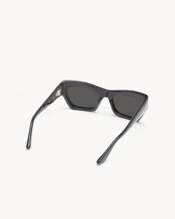 Port Tanger Ayreen | Black Acetate | Black Lens