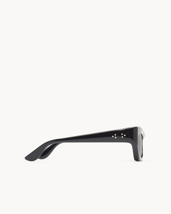 Port Tanger Ayreen | Black Acetate | Black Lens