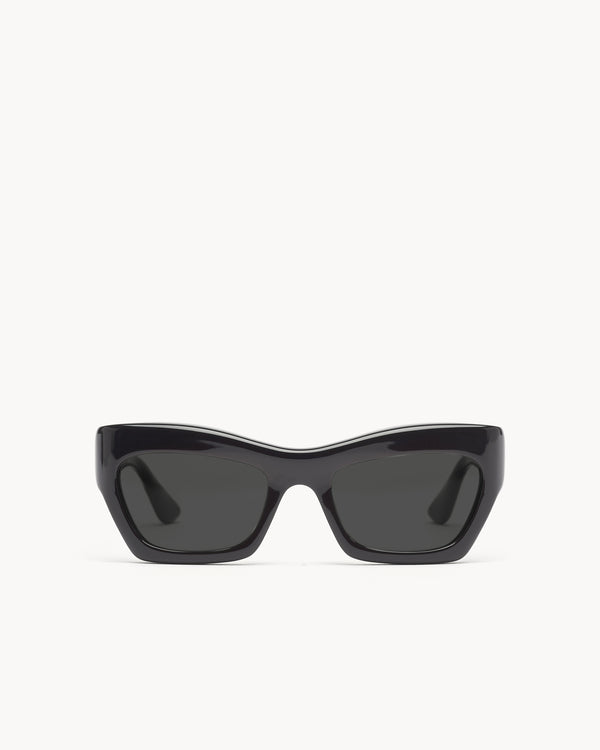 port tanger Ayreen | Black Acetate | Black Lens