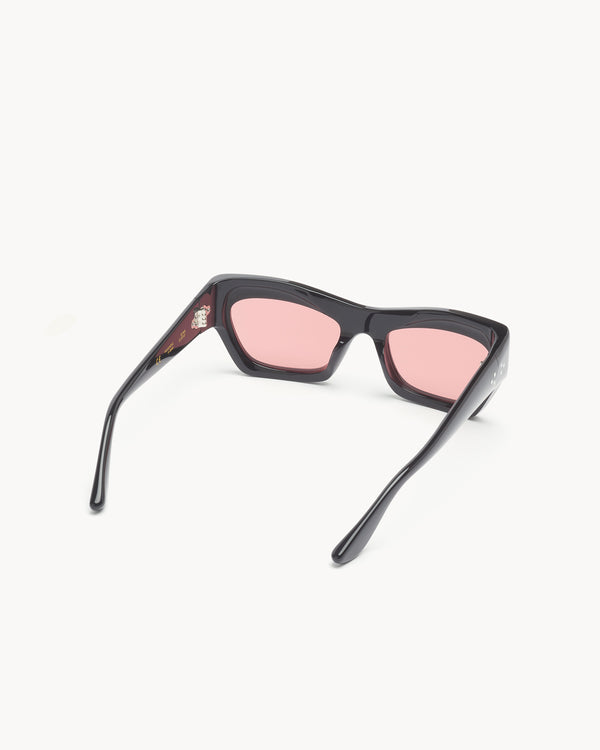 Port Tanger Ayreen | Black Acetate | Wardi Lens