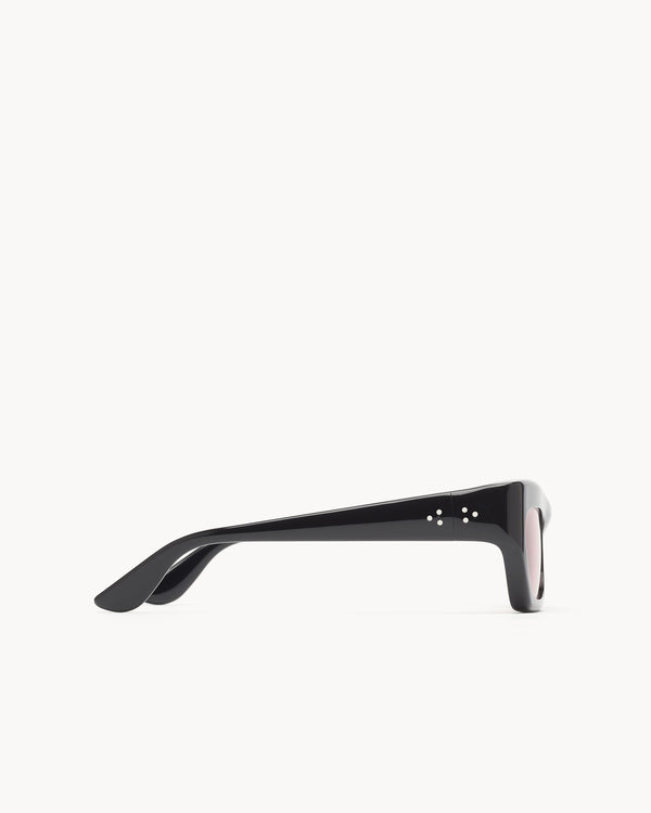 Port Tanger Ayreen | Black Acetate | Wardi Lens