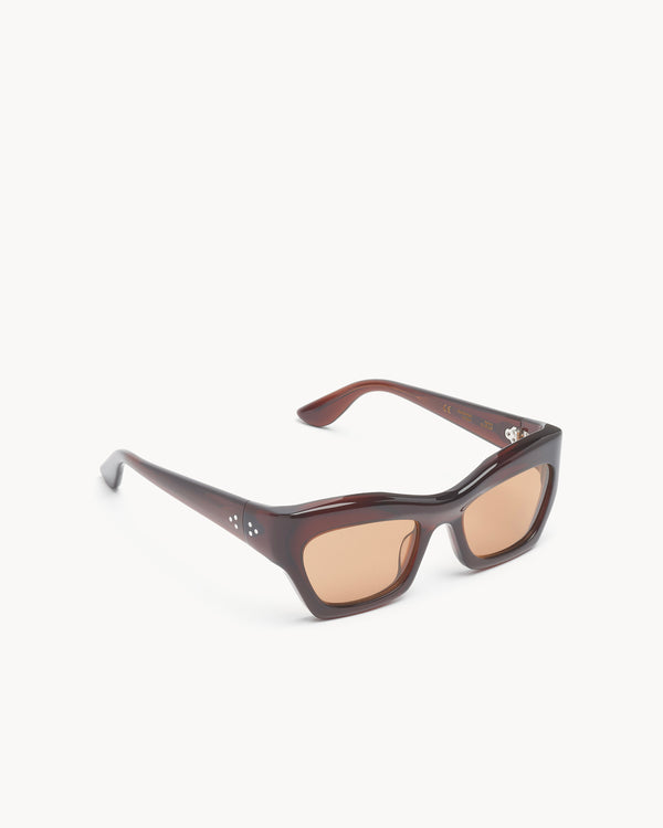 port Tanger Ayreen | Bunaa Acetate | Amber Lens