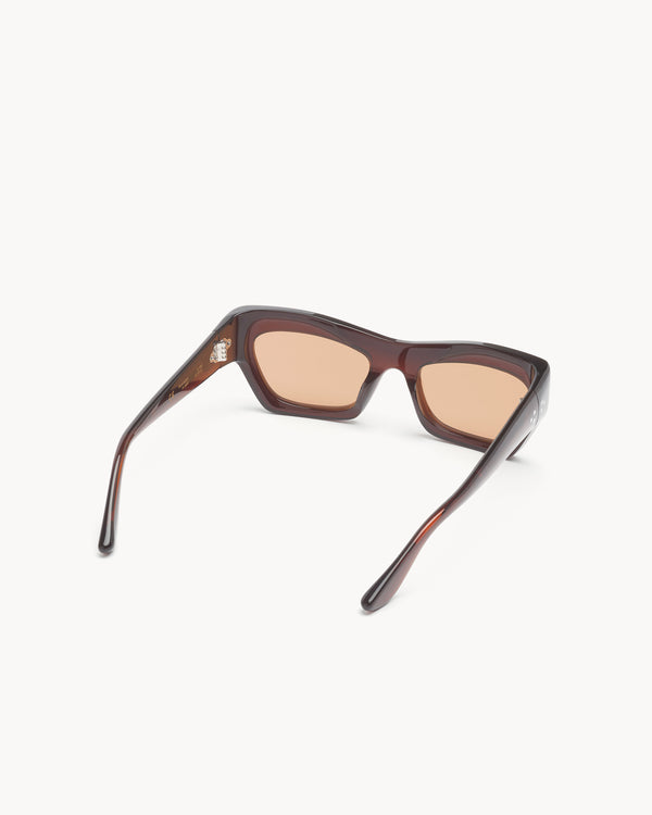 port Tanger Ayreen | Bunaa Acetate | Amber Lens