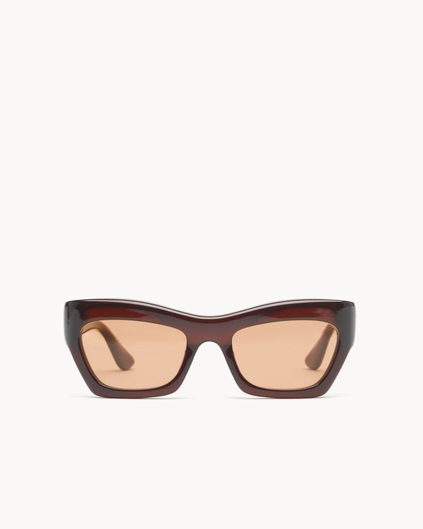 port tanger Ayreen | Bunaa Acetate | Amber Lens