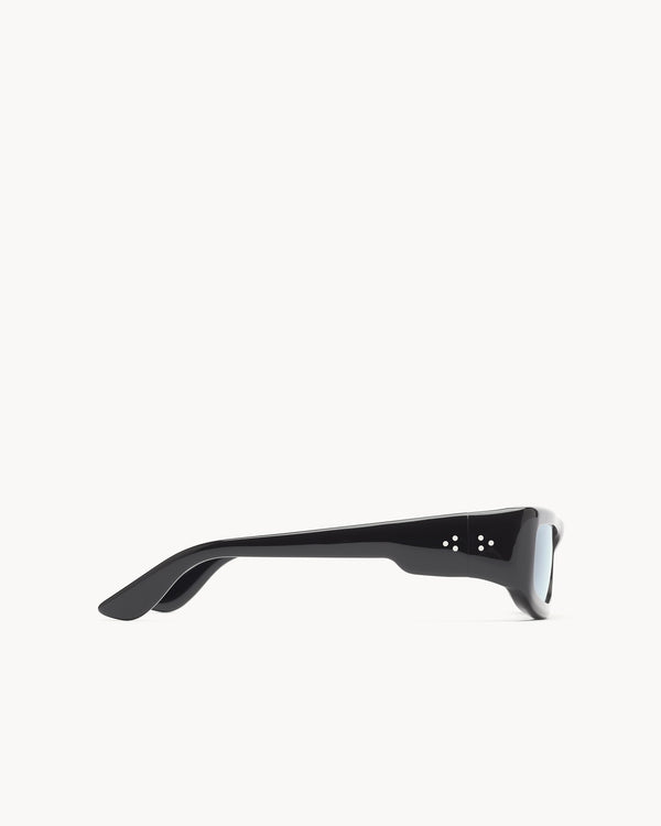 Port Tanger Daryan | Black Acetate | Rif Blue Lens