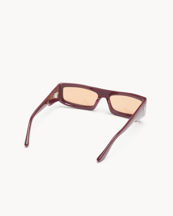 Port Tanger Daryan | Carmesi Acetate | Amber Lens