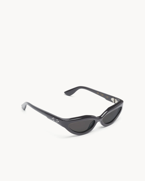 Port Tanger Fanna | Black Acetate | Black Lens