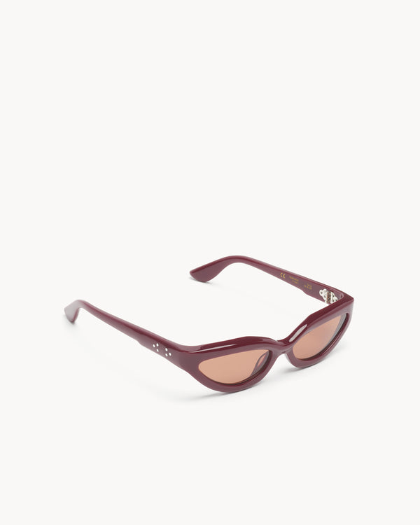 Port Tanger Fanna | Carmesi Acetate | Tobacco Lens