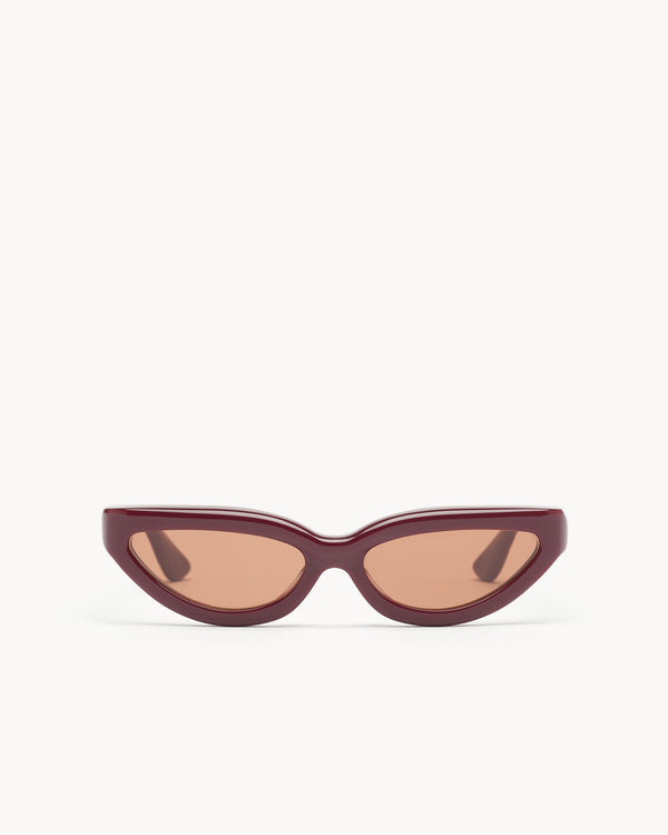 port tanger Fanna | Carmesi Acetate | Tobacco Lens