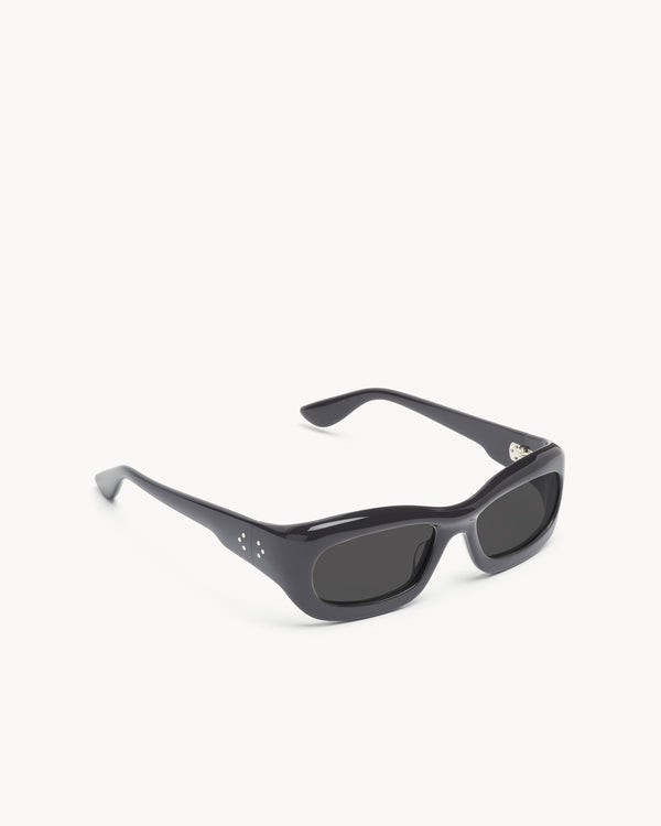 Port Tanger Ghaib | Black Acetate | Black Lens