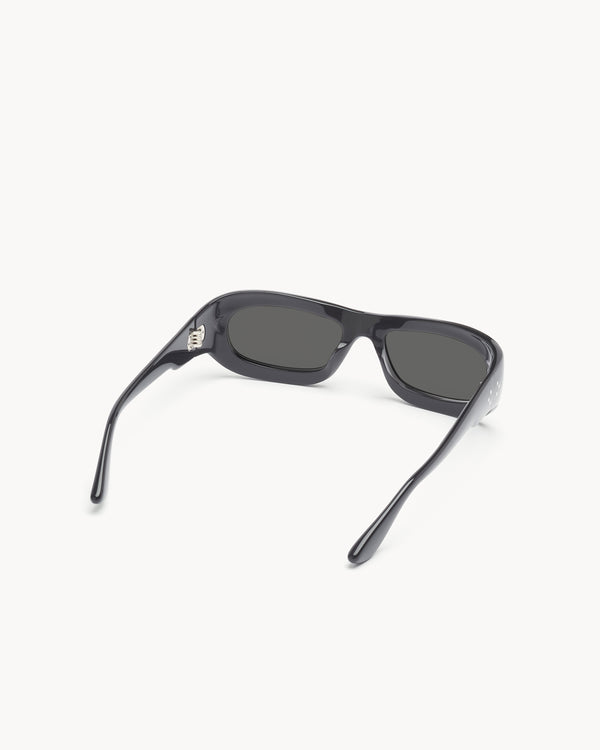 Port Tanger Ghaib | Black Acetate | Black Lens