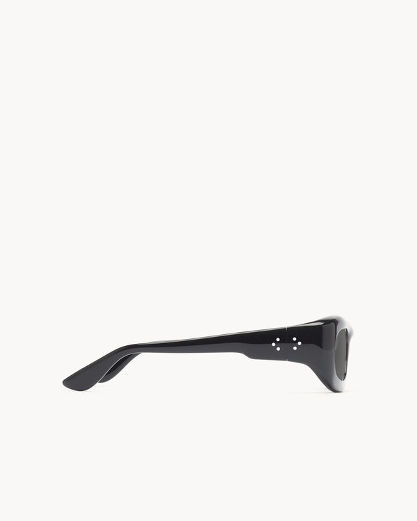 Port Tanger Ghaib | Black Acetate | Black Lens