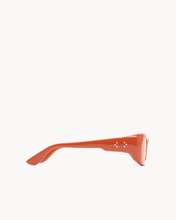 Port Tanger Ghaib | Coral Red Acetate | Tobacco Lens