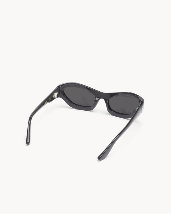 Port Tanger Hayya | Black Acetate | Black Lens