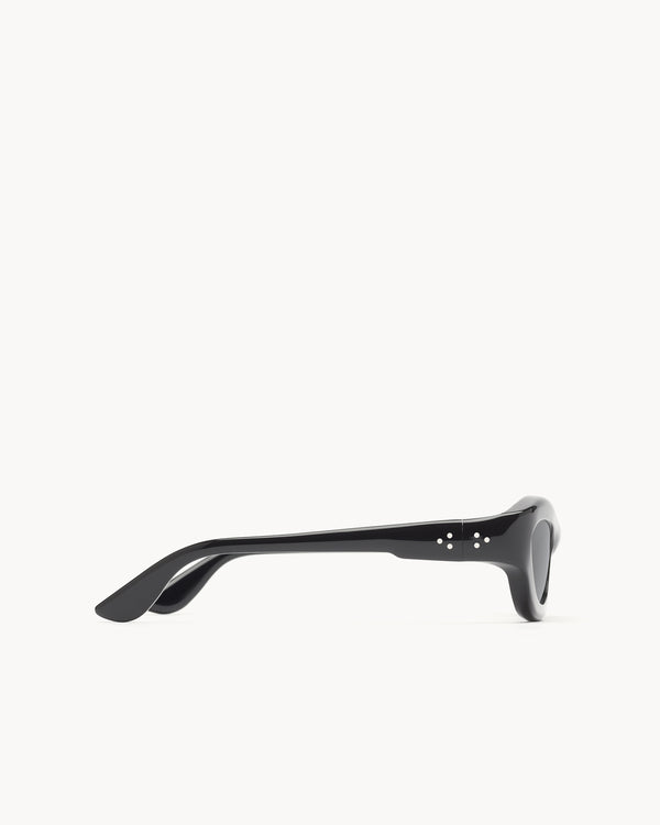 Port Tanger Hayya | Black Acetate | Black Lens