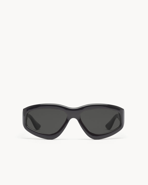 port tanger Irfan | Black Acetate | Black Lens