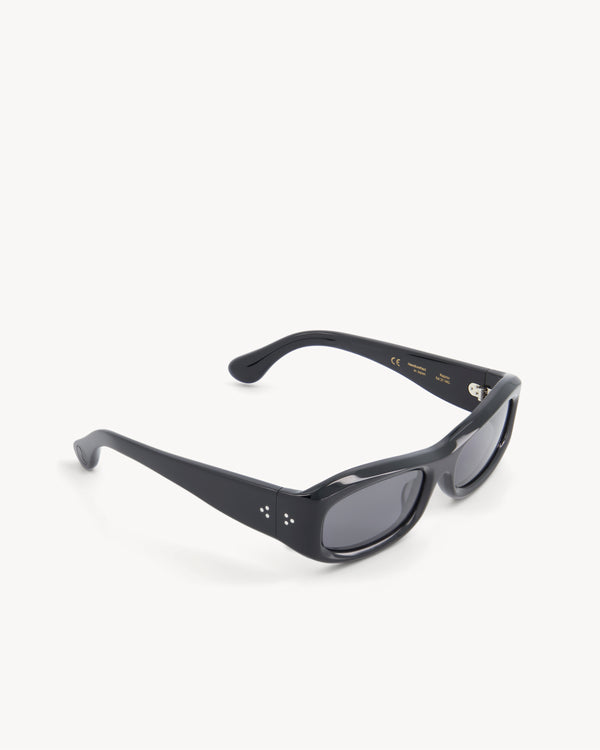 Port Tanger Raptor | Black Acetate | Black Lens