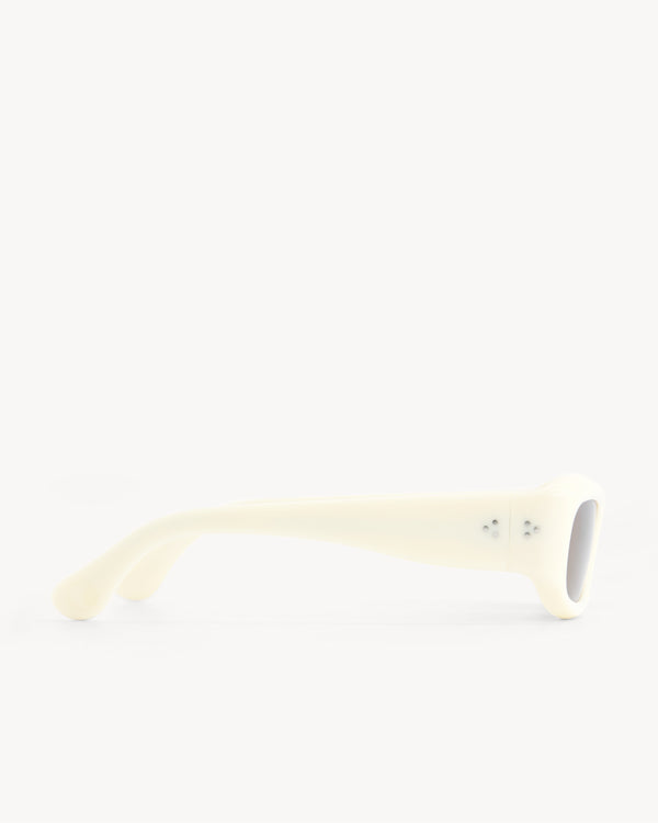 Port Tanger Raptor | White Acetate | Tobacco Lens