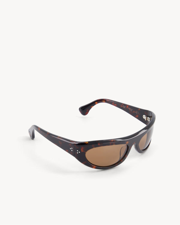 Port Tanger Raven | Havana Acetate | Tobacco Lens