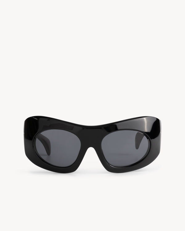 port tanger Ruh | Black acetate | Black lens