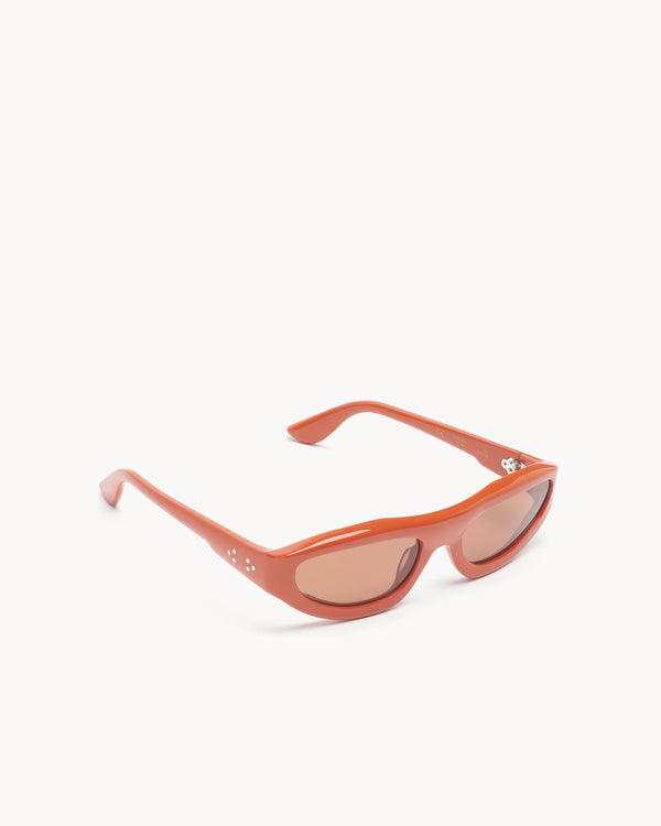 Port Tanger Uns | Coral Red Acetate | Tobacco Lens