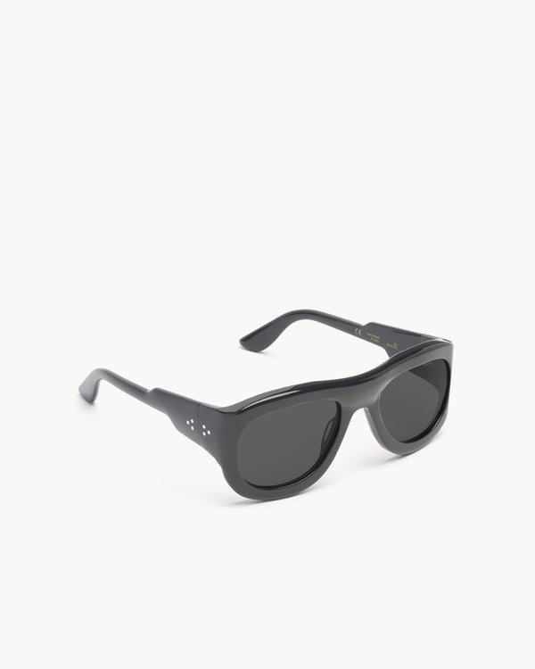 Port Tanger Zia | Black Acetate | Black Lens