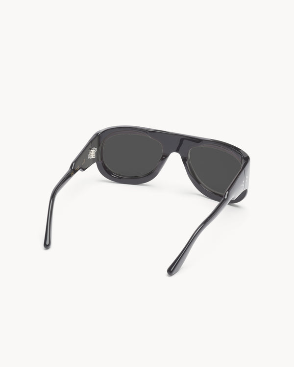 Port Tanger Zia | Black Acetate | Black Lens