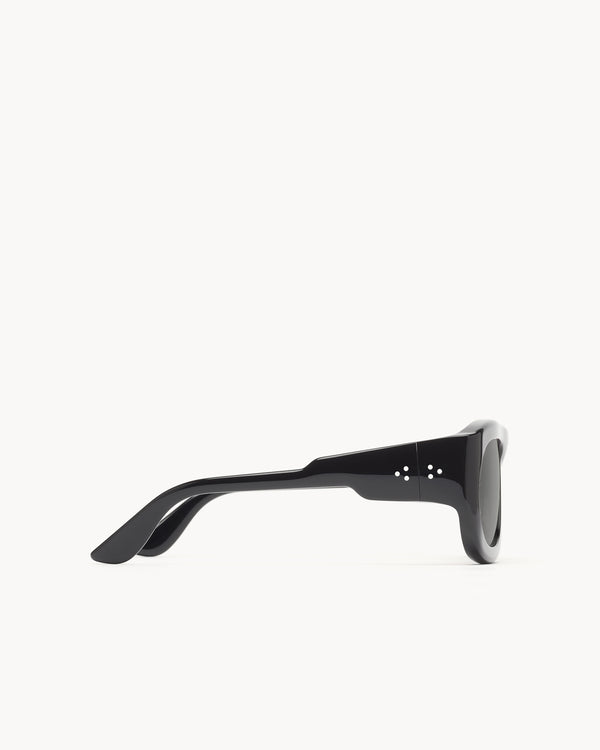 Port Tanger Zia | Black Acetate | Black Lens
