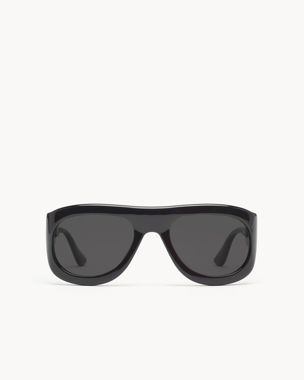 port tanger Zia | Black Acetate | Black Lens