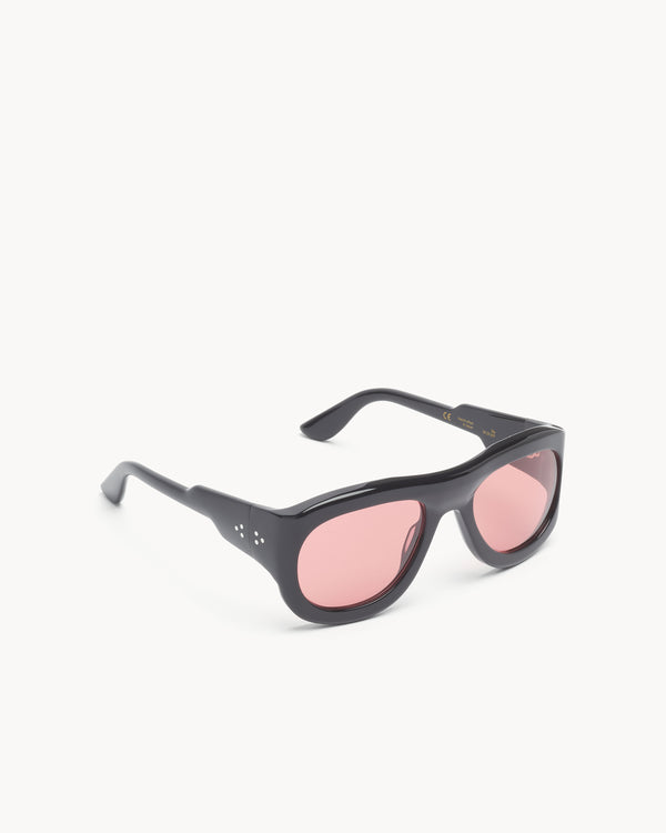 Port Tanger Zia | Black Acetate | Wardi Lens