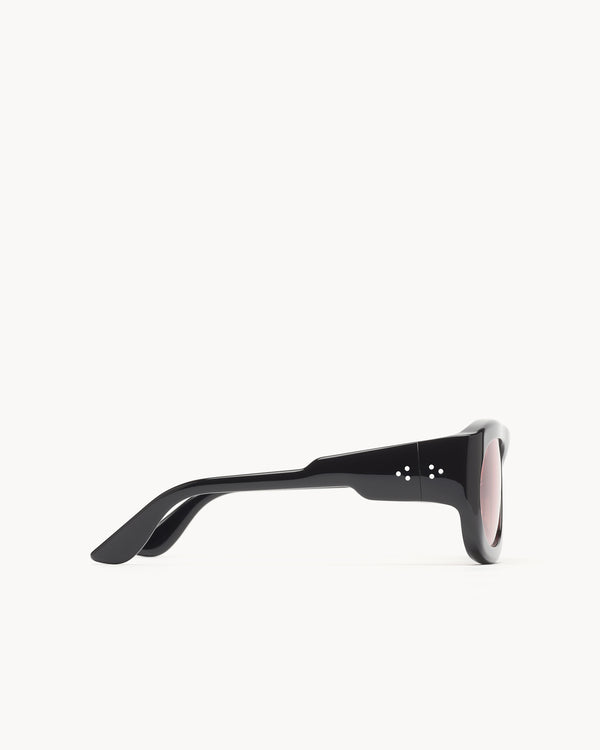 Port Tanger Zia | Black Acetate | Wardi Lens