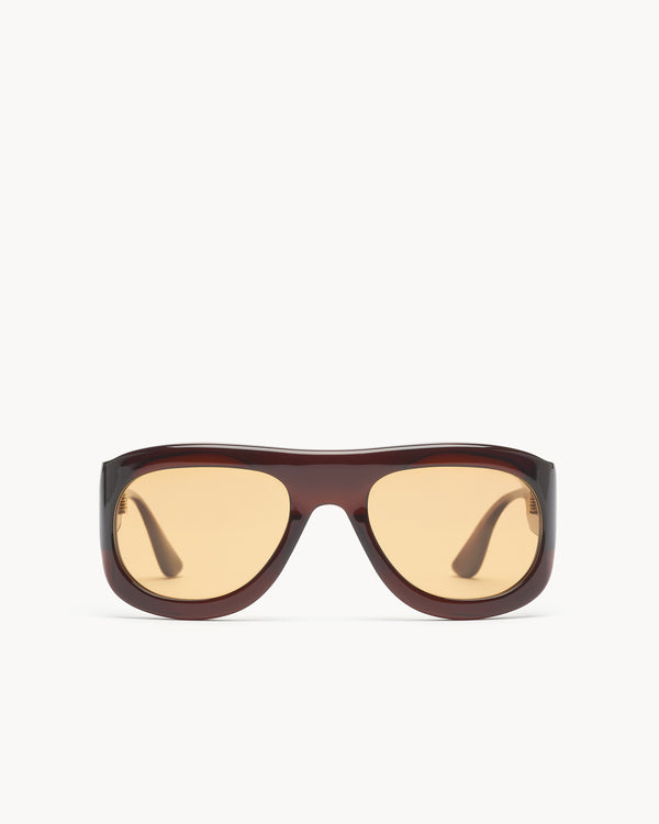 port tanger Zia | Bunaa Acetate | Amber Lens