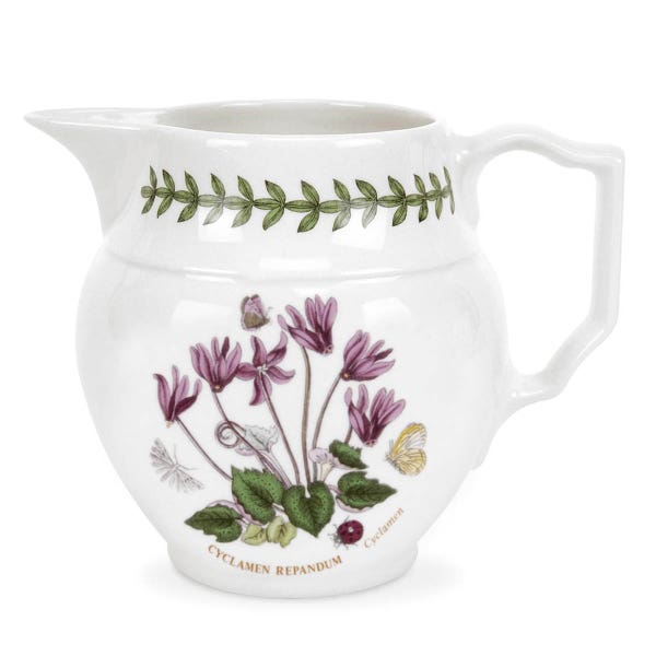 portmeirion Botanic Garden Cyclamen Staffordshire Jug