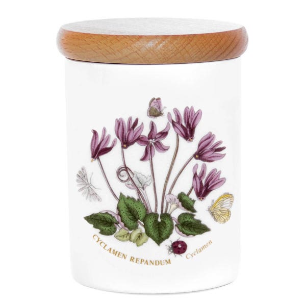 portmeirion Botanic Garden Cyclamen Storage Jar 10cm