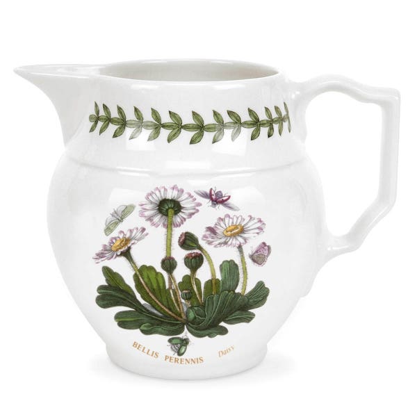 portmeirion Botanic Garden Daisy 0.5pt Staffordshire Jug