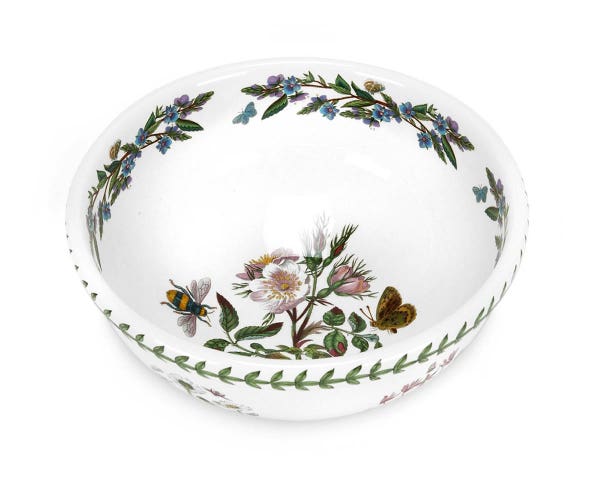 portmeirion Botanic Garden Dog Rose Salad Bowl 23cm