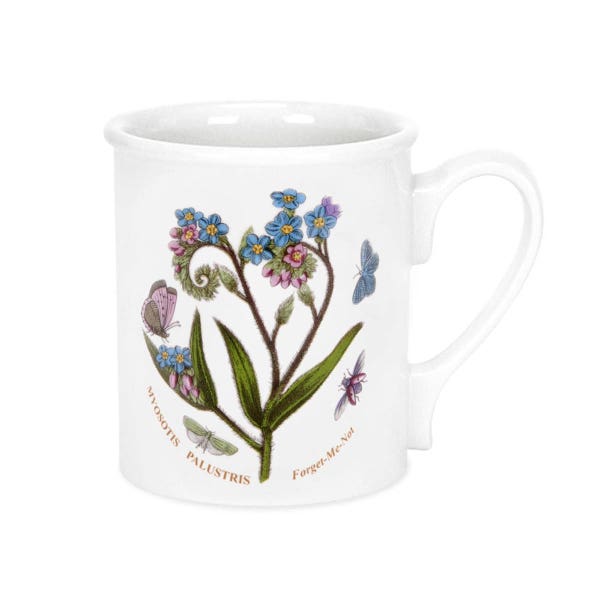portmeirion Botanic Garden Forget Me Not Breakfast Mug