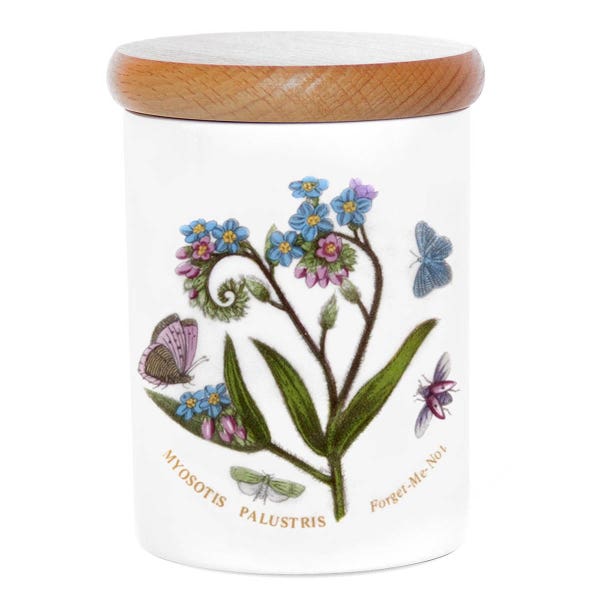 portmeirion Botanic Garden Forget Me Not Storage Jar 10cm