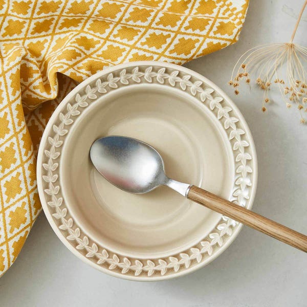 Portmeirion Botanic Garden Harmony 4 Cereal Bowls Stone