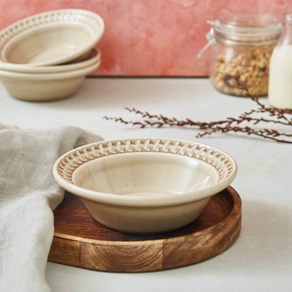 Portmeirion Botanic Garden Harmony Cereal Bowl Stone