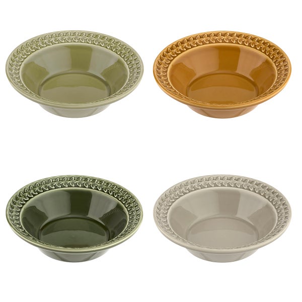 Portmeirion Botanic Garden Harmony Set Of 4 Cereal Bowls